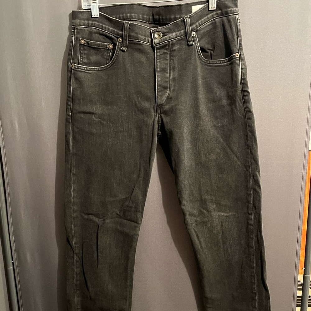 Men’s rag and bone black jeans.  Size 34 fit 2 slim.  32” inseam.